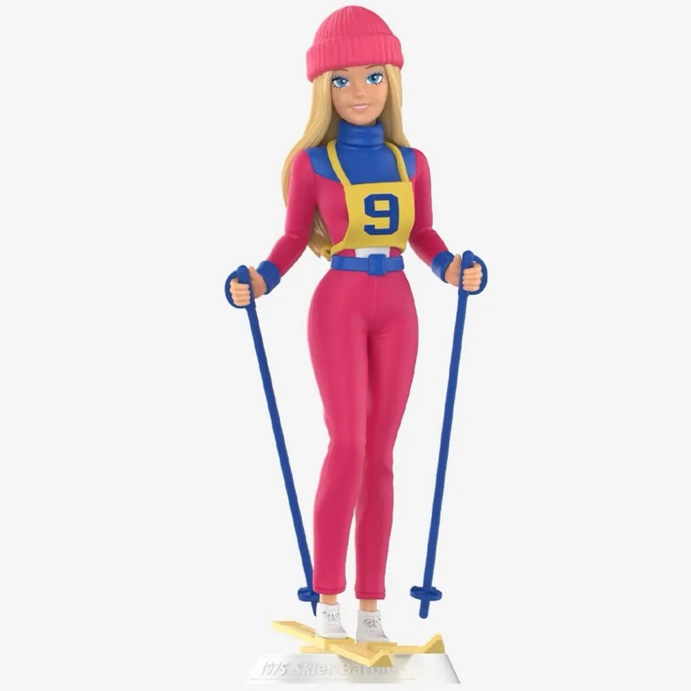 NWT Pop Mart | Barbie 1975 Skier Style Icon Series Figure Confirmed Unopened